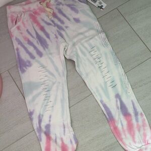 Kids Vintage Havana Tie-Dye Joggers - Size XL - Brand New with Tags